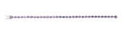 Odd One Out Pear - Purple Amethyst Bracelet - HIBA JABER